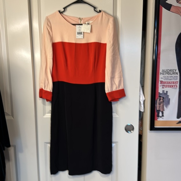 Kate Spade ♠️ Parker Colorblock Sheath Dress Taylor Swift - Picture 8 of 16